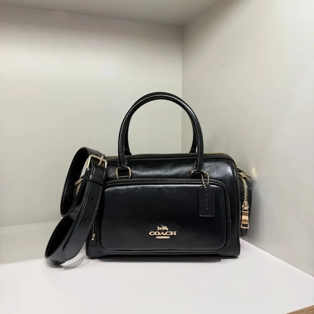 NEW‼️Coach Rowan Satchel Bag With Pockets  CES79